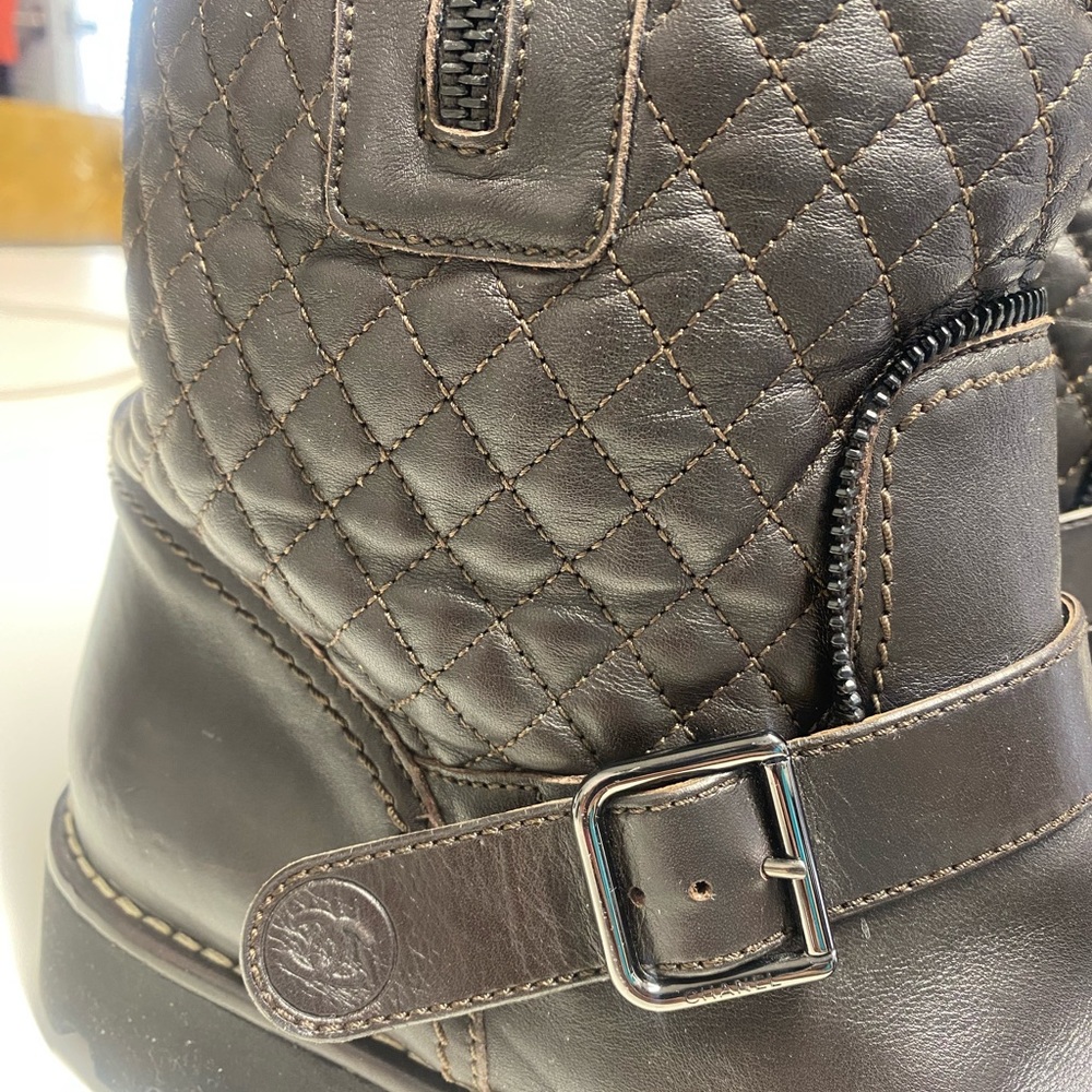 Chanel Engineer Boots with serial number